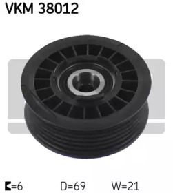 Паразитный / ведущий ролик SKF для MERCEDES-BENZ T1 автобус (602) 310 D 2.9